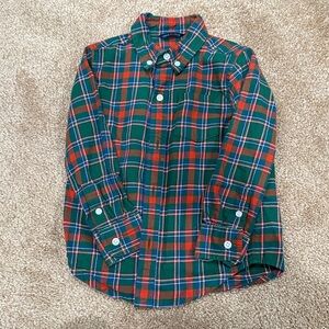 Janie and Jack Multicolor Plaid Shirt